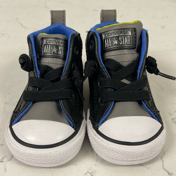 Converse Chuck Taylor All Star Street Black 754324C Toddler Size 3 Kids - Picture 2 of 16